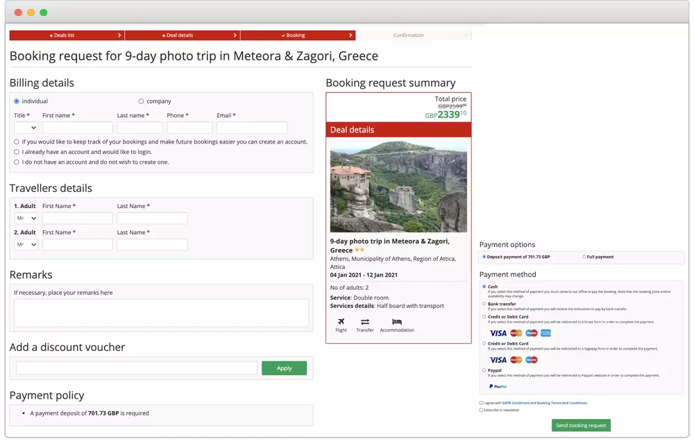 Own Inventory Booking